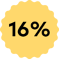 Spar 16%