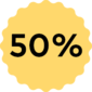 Spar 50%