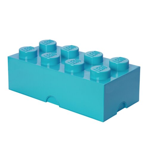 Lego Opbevaringskasse 8 - Azur Blå