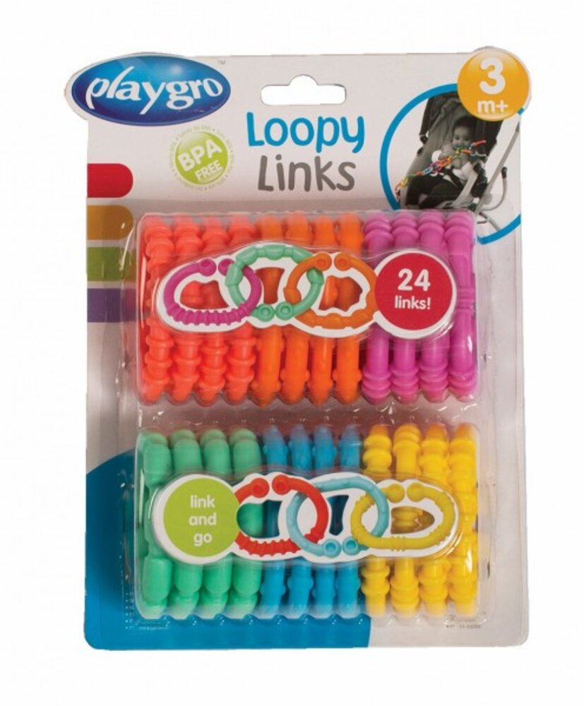 Image of Playgro Loopy Links Samleringe - Nye Farver (771dc58b-9397-418a-bb2d-1115202e9488)