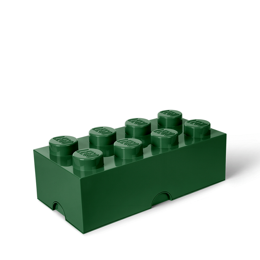 Image of LEGO Storage LEGO Opbevaringskasse 8 - Sand Grøn (56abd7b5-0fb2-4787-8b5a-eba96e954bf7)