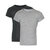 2 Pak Basic T-Shirt - Black/Grey/193