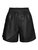 Viola coated shorts - BLACK