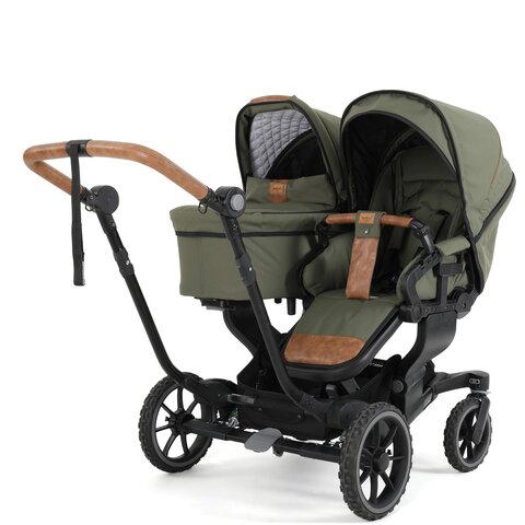 NXT Twin Select med FLAT sæde - outdoor olive