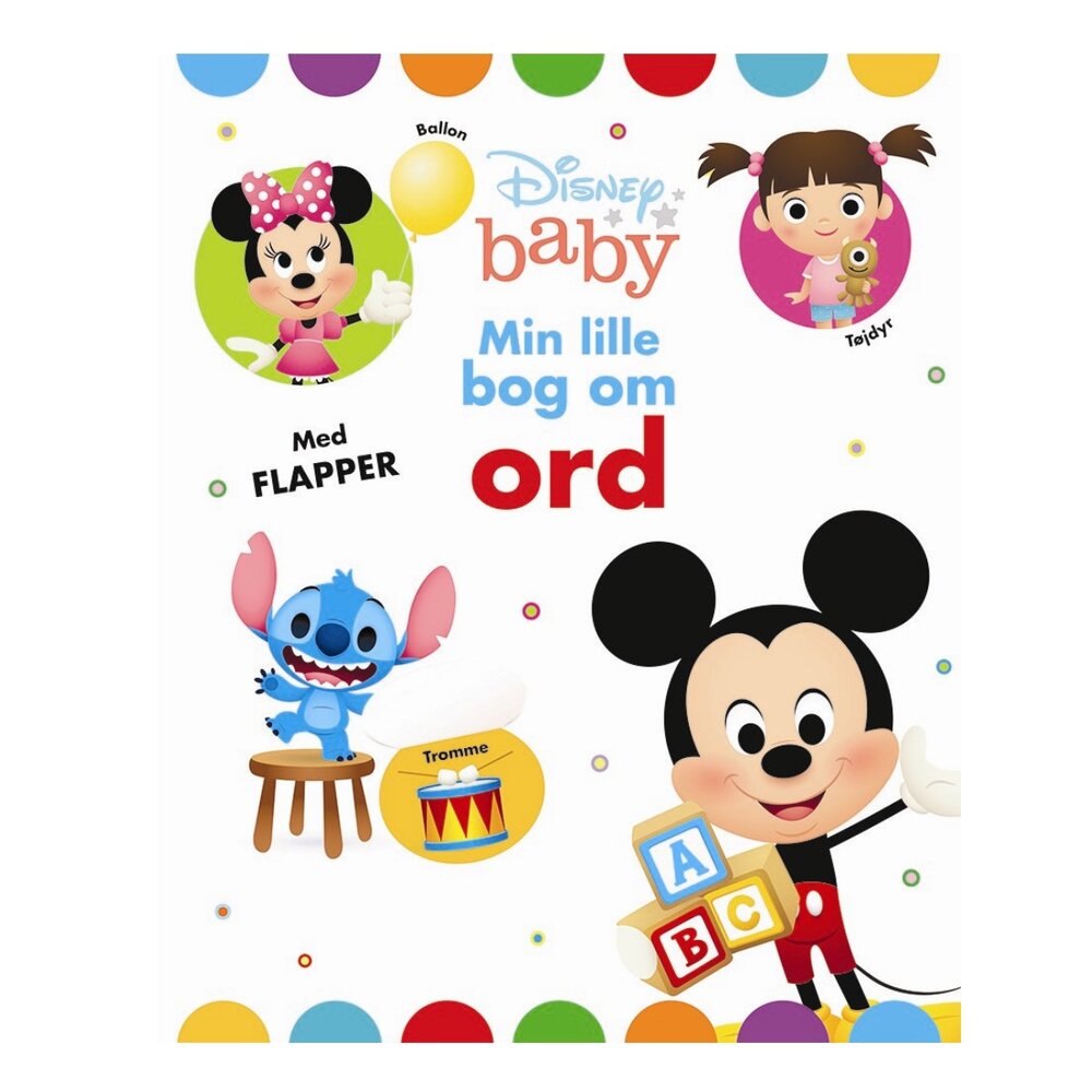 Image of Karrusel Disney baby - Min lille bog om ord (bf11cd18-1476-43e3-8ca3-dc7559233472)