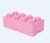 Lego Opbevaringskasse 8 - Lys Pink