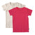 2 Pak Basic T-Shirt - Dark Pink 577
