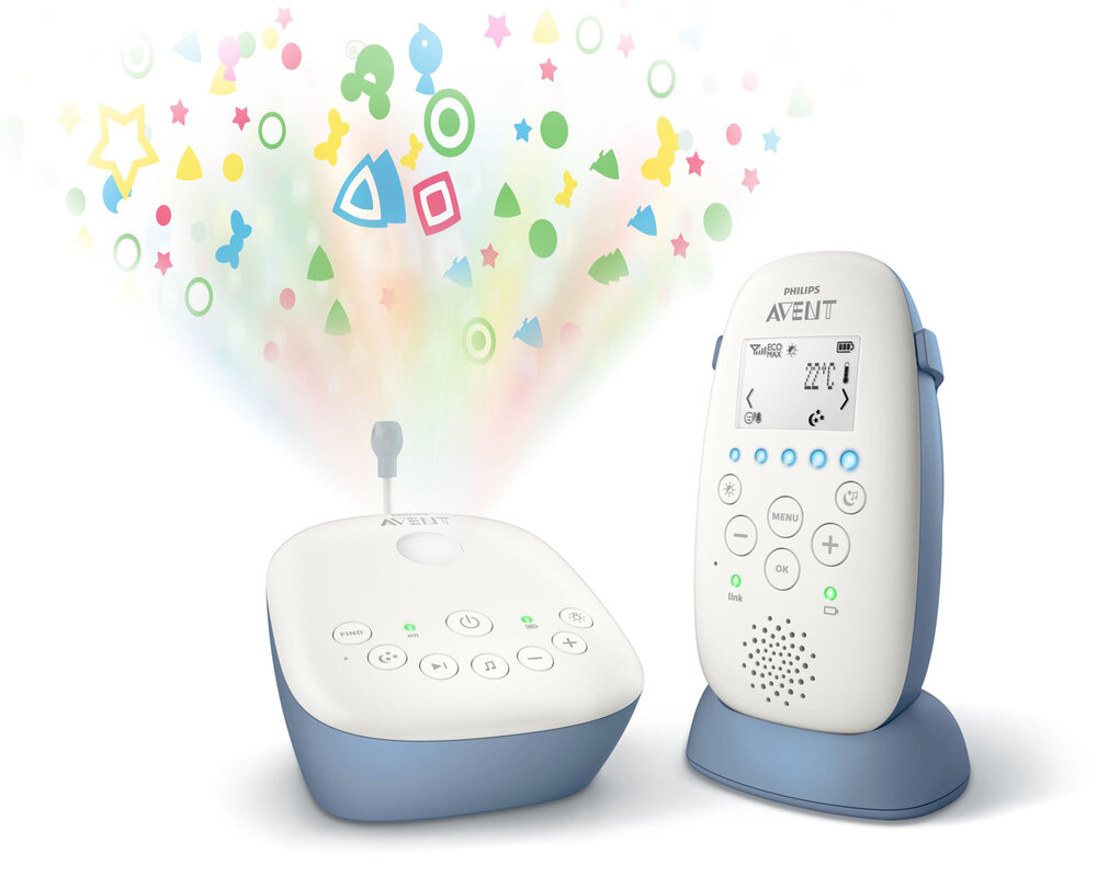 Image of Philips Avent Baby monitor, DECT - stjernehimmelprojekter (a3395c93-3849-4dfc-99c3-37952ddbe748)