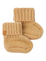 Roo uld knit slippers - croissant