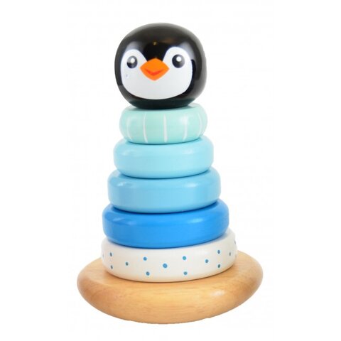 Pingvin Stabel - blå