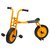 Rabo 2-hjulet cykel m/ gummihjul fast sæde 4-10 år