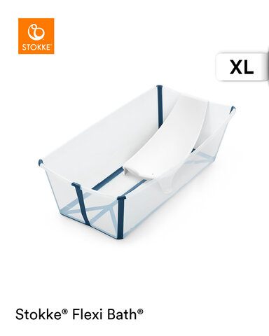 Flexi Bath XL- transperant blue