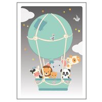 Luftballon Plakat - 50x70 Cm