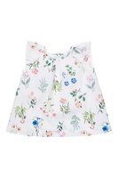 Baby flower field poplin kjole - 549