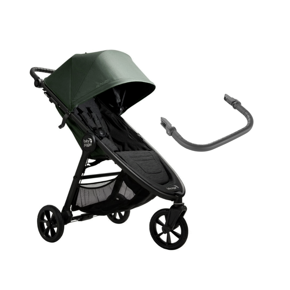 Image of Baby Jogger City Mini GT2.1 inkl. frontbøjle - briar green (37bd58c1-5b9b-4d7a-854b-1ec35bc50754)