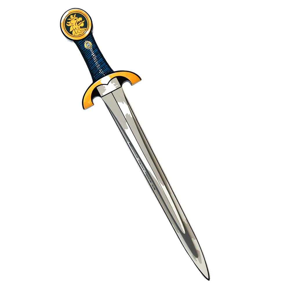 Image of Lion Touch Noble Knight riddersværd, blåt (17d5b5a9-3377-4956-bd88-770c64560811)