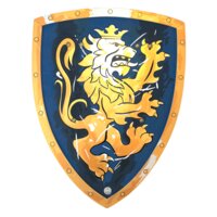 Noble Knight ridderskjold, blåt