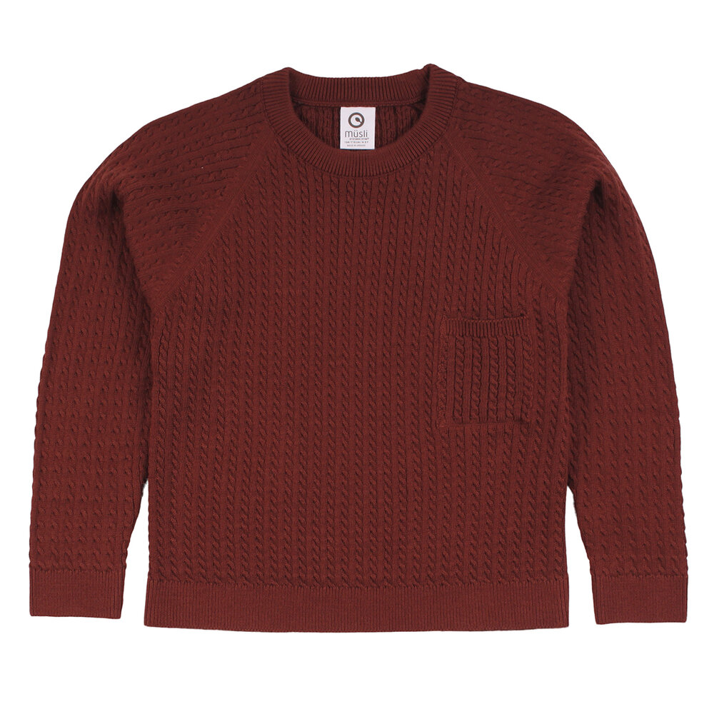 Müsli Knit pocket sweater - 019143501 - 116