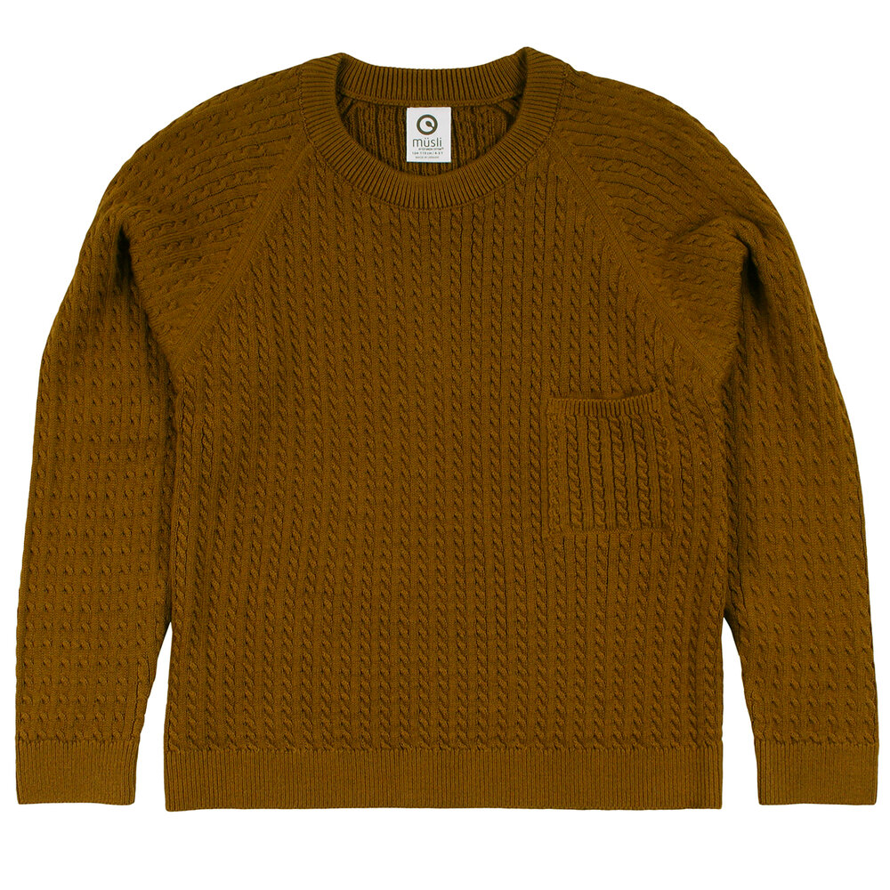 Müsli Knit pocket sweater - 018084001 - 110