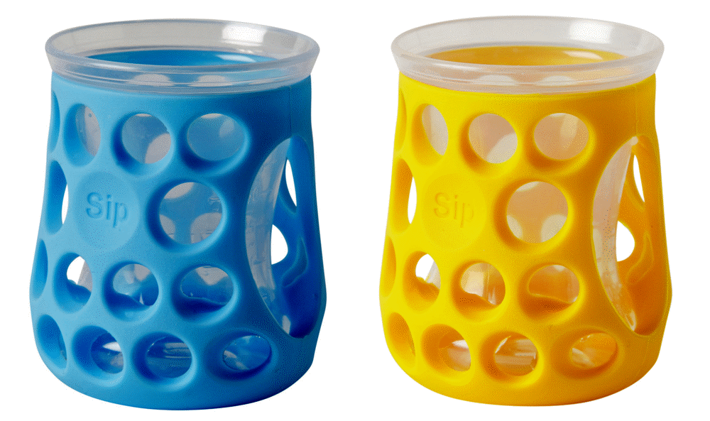 Image of COGNIKIDS Sip Kopper 100 ml. 2 stk. - gul og blå (ce8416b9-66d6-4714-a91c-c1a287da97f8)