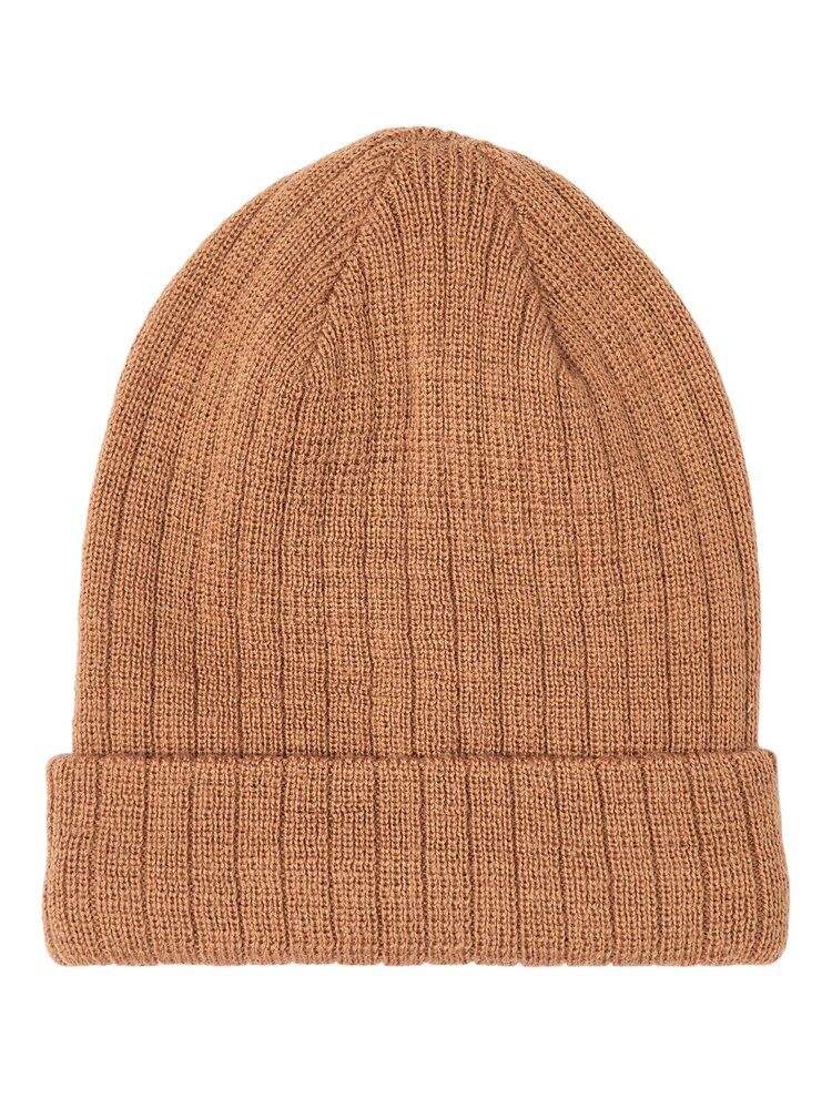 Image of Lil' Atelier Gerson knit hat - TOBACCO - 48-49 (f1f2482e-5f70-4863-999b-034572e64546)