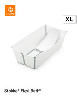 Flexi Bath XL inkl. newborn support - hvid