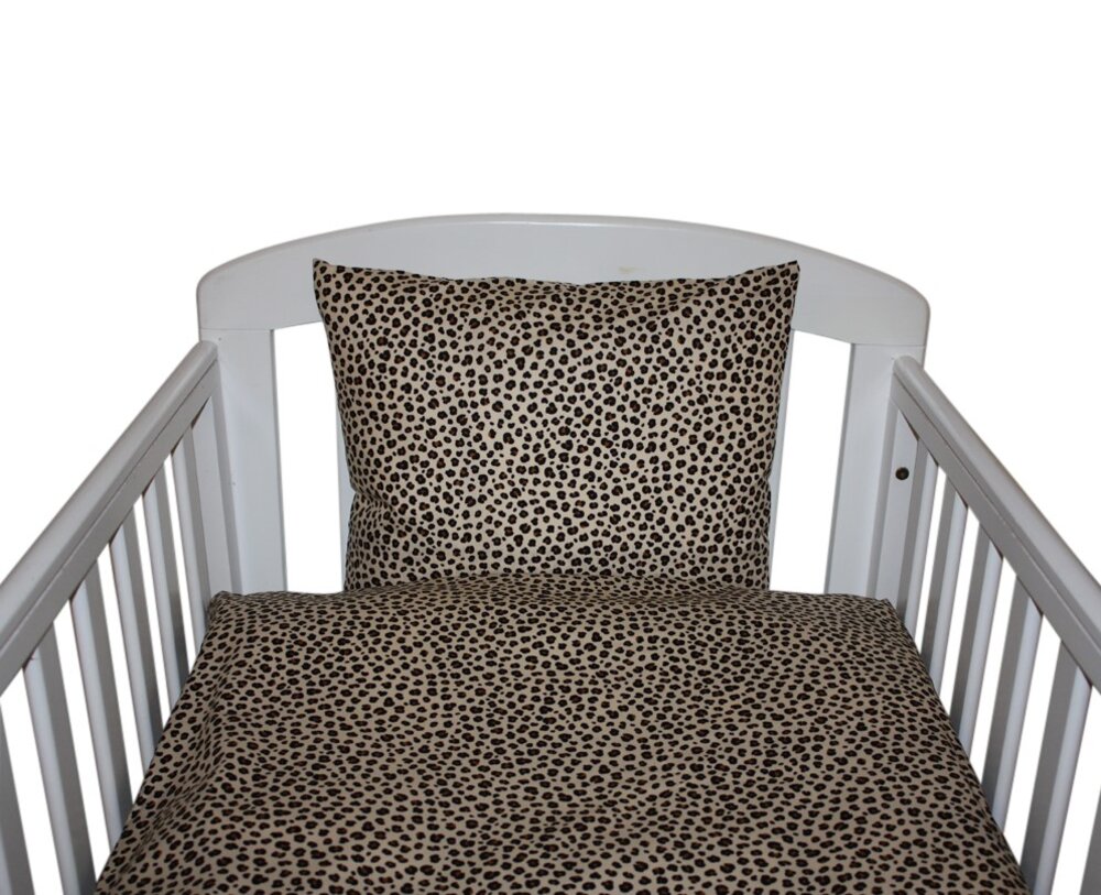 Billede af Junior sengesæt - gepard sand