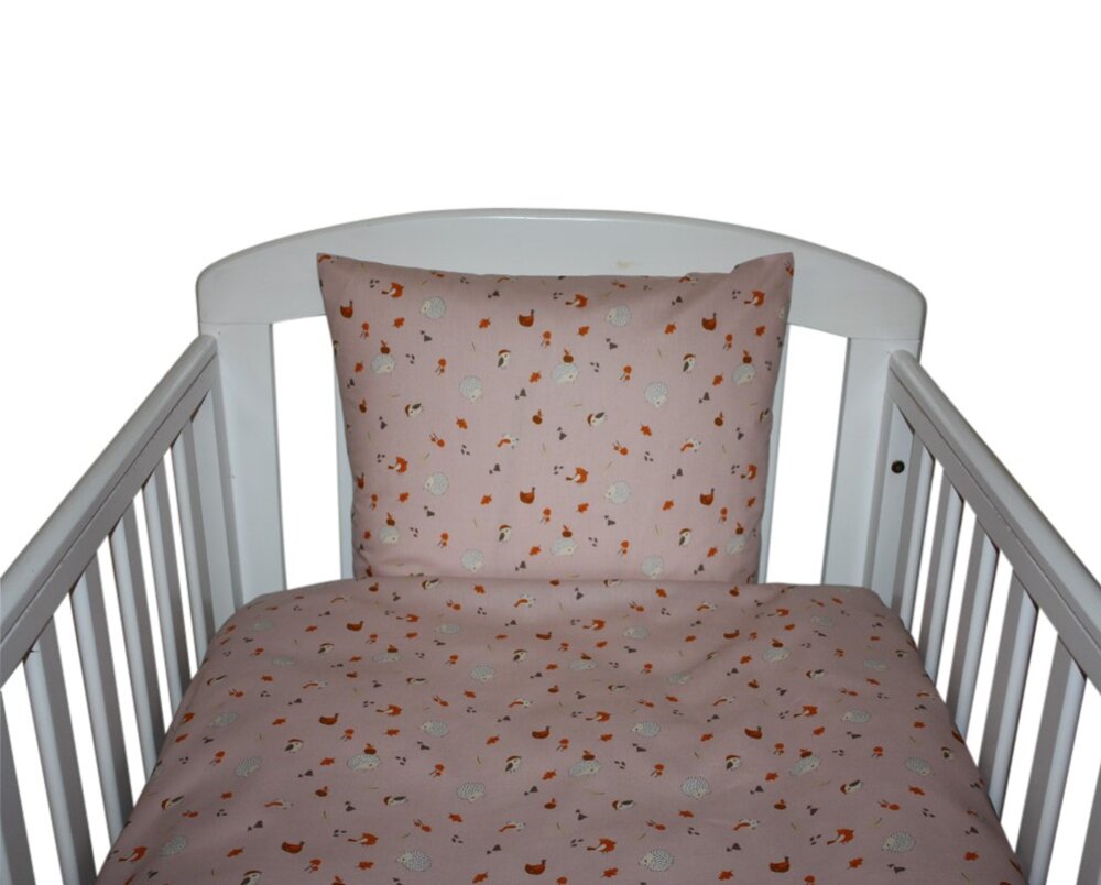 Billede af Baby sengesæt - skov rose