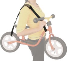 Bærerem til løbecykler