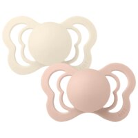 Couture 2 pk Silicone str. 1 - ivory/blush