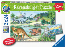 Dinosaurs Of Land And Sea 2x24 brikker