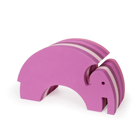 Bobles elefant - multi pink