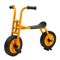 Rabo 2-hjulet cykel m/ gummihjul fast sæde 3-7 år