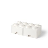 Opbevaringsskuffe Brick 8 - Hvid